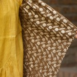 kantha long jacket made with antic sari