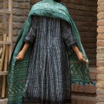 kantha old sari shawl
